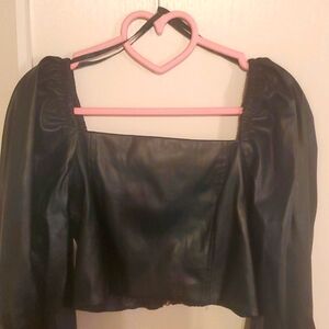 Green Sexy And Classy Crop Top